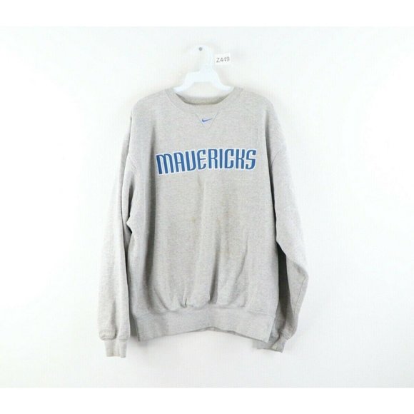 Vintage Nike M Travis Scott Mini Swoosh Dallas Mavericks Basketball Sweatshirt